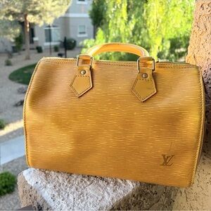 Authentic Louis Vuitton Speedy 25 Epi Leather – project!